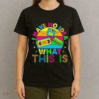 70s 80s 90s Outfit I Have No Idea T-Shirt thumb 4