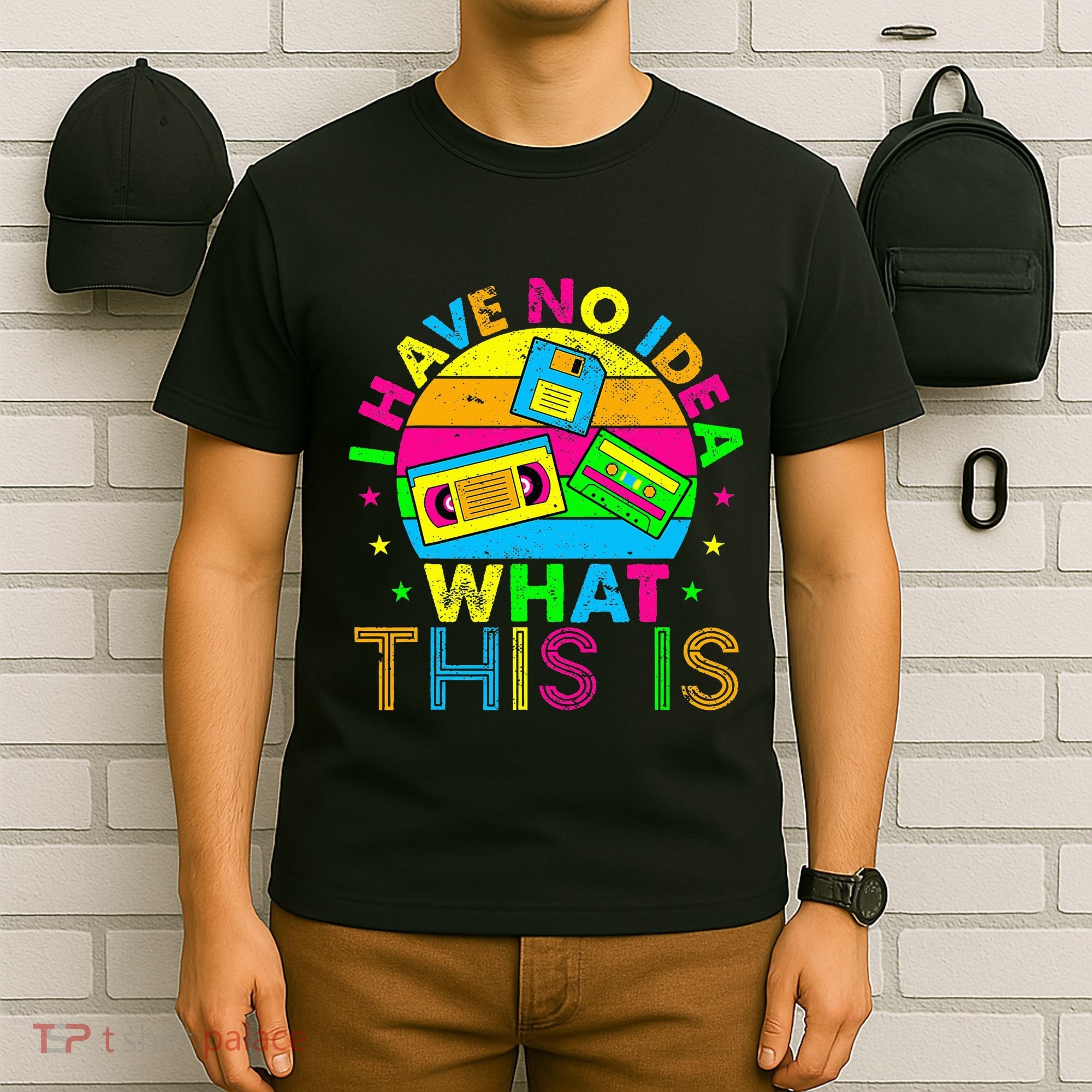 70s 80s 90s Outfit I Have No Idea T-Shirt