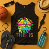 70s 80s 90s Outfit I Have No Idea Tank Top thumb 4