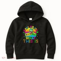 70s 80s 90s Outfit I Have No Idea Kids Hoodie thumb 0
