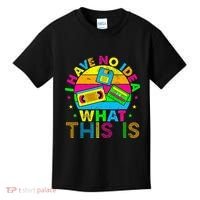 70s 80s 90s Outfit I Have No Idea Kids T-Shirt thumb 0