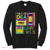 70s 80s 90s Outfit I Have No Idea What This Is Sweatshirt thumb 0