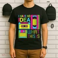 70s 80s 90s Outfit I Have No Idea What This Is T-Shirt thumb 6