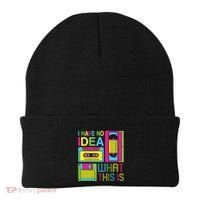 70s 80s 90s Outfit I Have No Idea What This Is Beanie thumb 0
