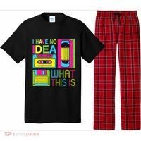 70s 80s 90s Outfit I Have No Idea What This Is Pajama Set thumb 0