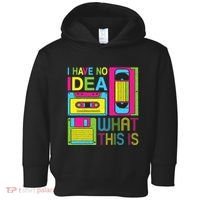 70s 80s 90s Outfit I Have No Idea What This Is Toddler Hoodie thumb 0