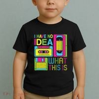 70s 80s 90s Outfit I Have No Idea What This Is Toddler T-Shirt thumb 2