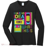70s 80s 90s Outfit I Have No Idea What This Is Women's Long Sleeve Shirt thumb 0
