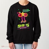 70s 80s 90s Arcade Video Game Old School Gamer Women's Sweatshirt thumb 0