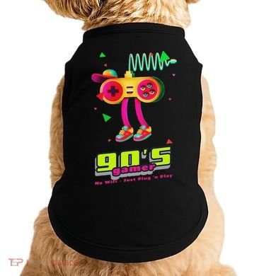 70s 80s 90s Arcade Video Game Old School Gamer Doggie Tank