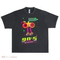 70s 80s 90s Arcade Video Game Old School Gamer Urban Oversized Heavyweight T-Shirt thumb 0