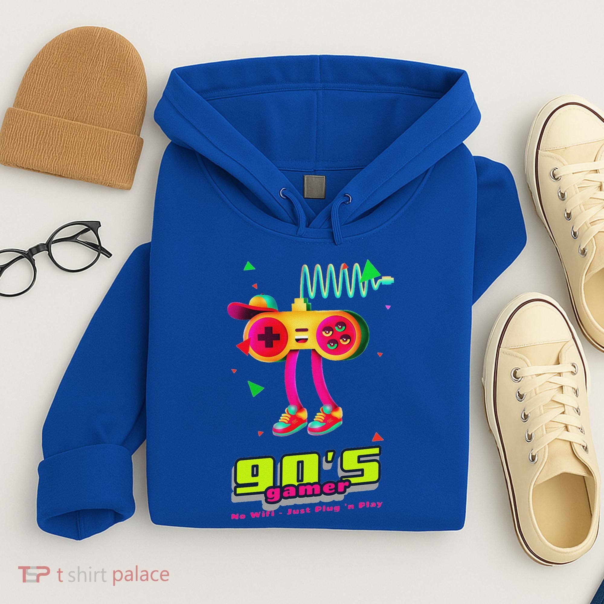 70s 80s 90s Arcade Video Game Old School Gamer Hoodie