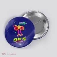70s 80s 90s Arcade Video Game Old School Gamer Button thumb 0