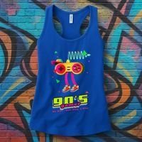 70s 80s 90s Arcade Video Game Old School Gamer Women's Tank Top thumb 3