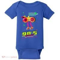 70s 80s 90s Arcade Video Game Old School Gamer Baby Bodysuit thumb 0
