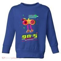 70s 80s 90s Arcade Video Game Old School Gamer Toddler Sweatshirt thumb 0