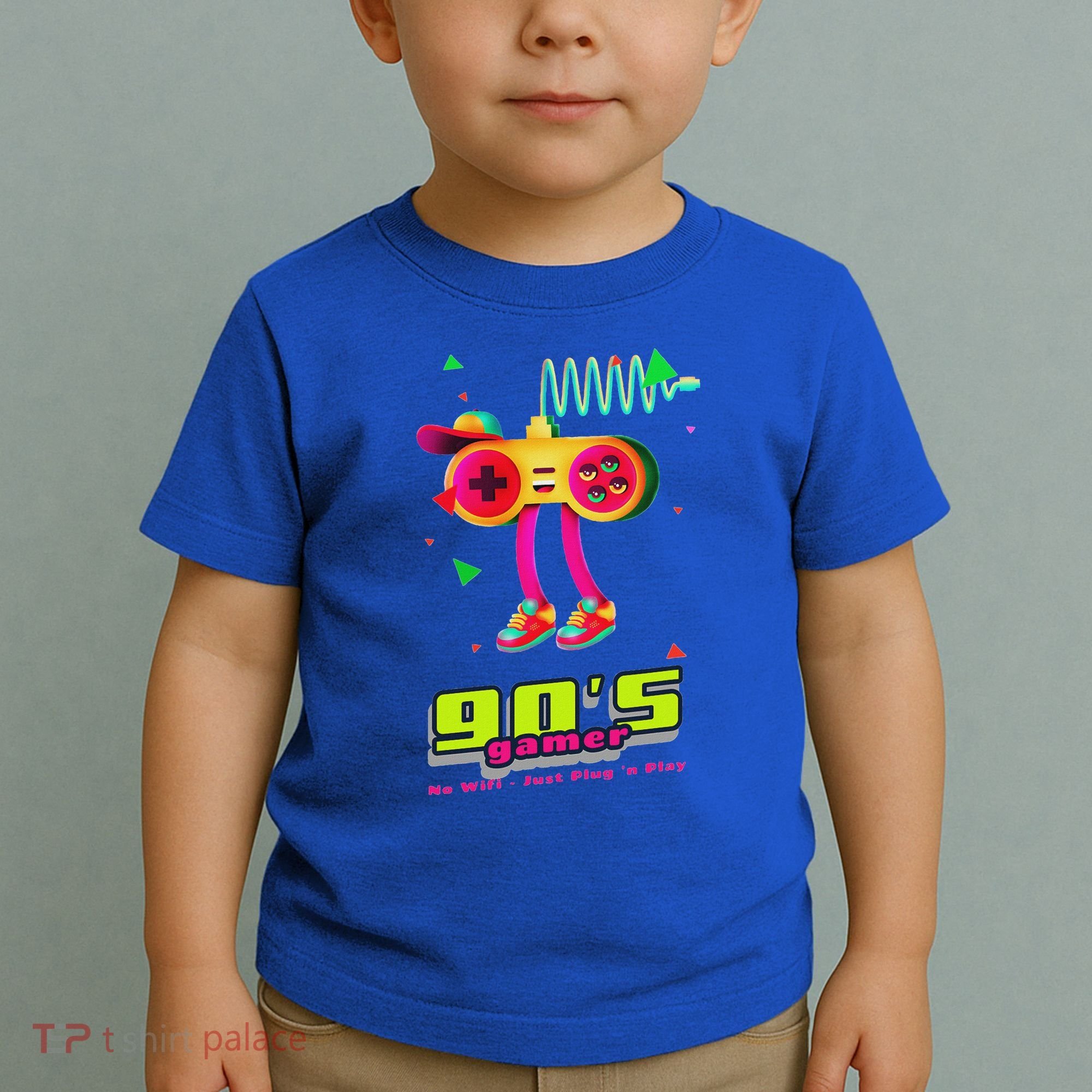 70s 80s 90s Arcade Video Game Old School Gamer Toddler T-Shirt