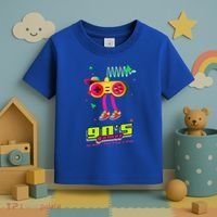 70s 80s 90s Arcade Video Game Old School Gamer Toddler T-Shirt thumb 3