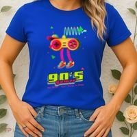 70s 80s 90s Arcade Video Game Old School Gamer Women's T-Shirt thumb 2