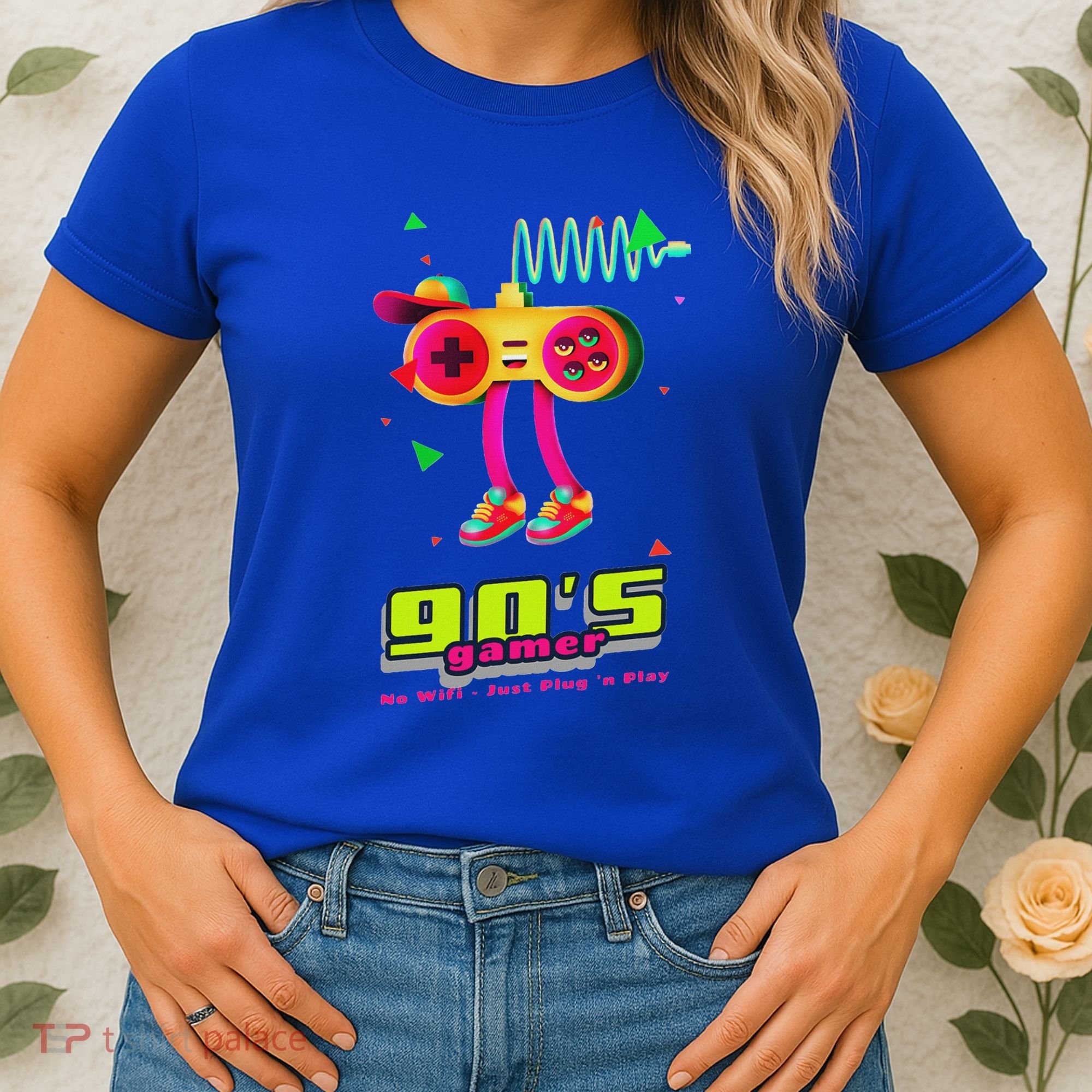 70s 80s 90s Arcade Video Game Old School Gamer Women's T-Shirt