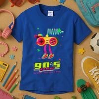 70s 80s 90s Arcade Video Game Old School Gamer Kids T-Shirt thumb 3