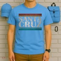 70s 80s Ca California Holiday Summer Santa Cruz Beach Sunset Gift T-Shirt thumb 5