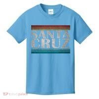 70s 80s Ca California Holiday Summer Santa Cruz Beach Sunset Gift Kids T-Shirt thumb 0