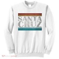 70s 80s Ca California Holiday Summer Santa Cruz Beach Sunset Gift Sweatshirt thumb 0