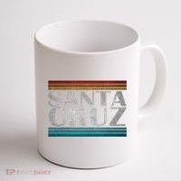 70s 80s Ca California Holiday Summer Santa Cruz Beach Sunset Gift Coffee Mug thumb 1