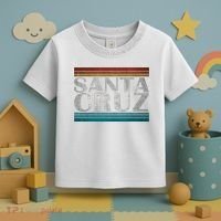70s 80s Ca California Holiday Summer Santa Cruz Beach Sunset Gift Toddler T-Shirt thumb 3