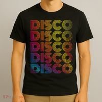 70s 80s Disco Dancing Party Vintage Old School T-Shirt thumb 3