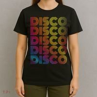 70s 80s Disco Dancing Party Vintage Old School T-Shirt thumb 4