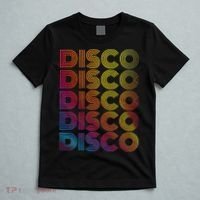 70s 80s Disco Dancing Party Vintage Old School T-Shirt thumb 5