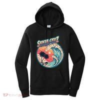 70s 80s In California City Santa Cruz Surfing Huge Wave Women's Hoodie thumb 0