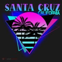 70er 80er In California City Santa Cruz Gift Women's Hoodie thumb 2