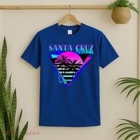 70er 80er In California City Santa Cruz Gift T-Shirt thumb 2