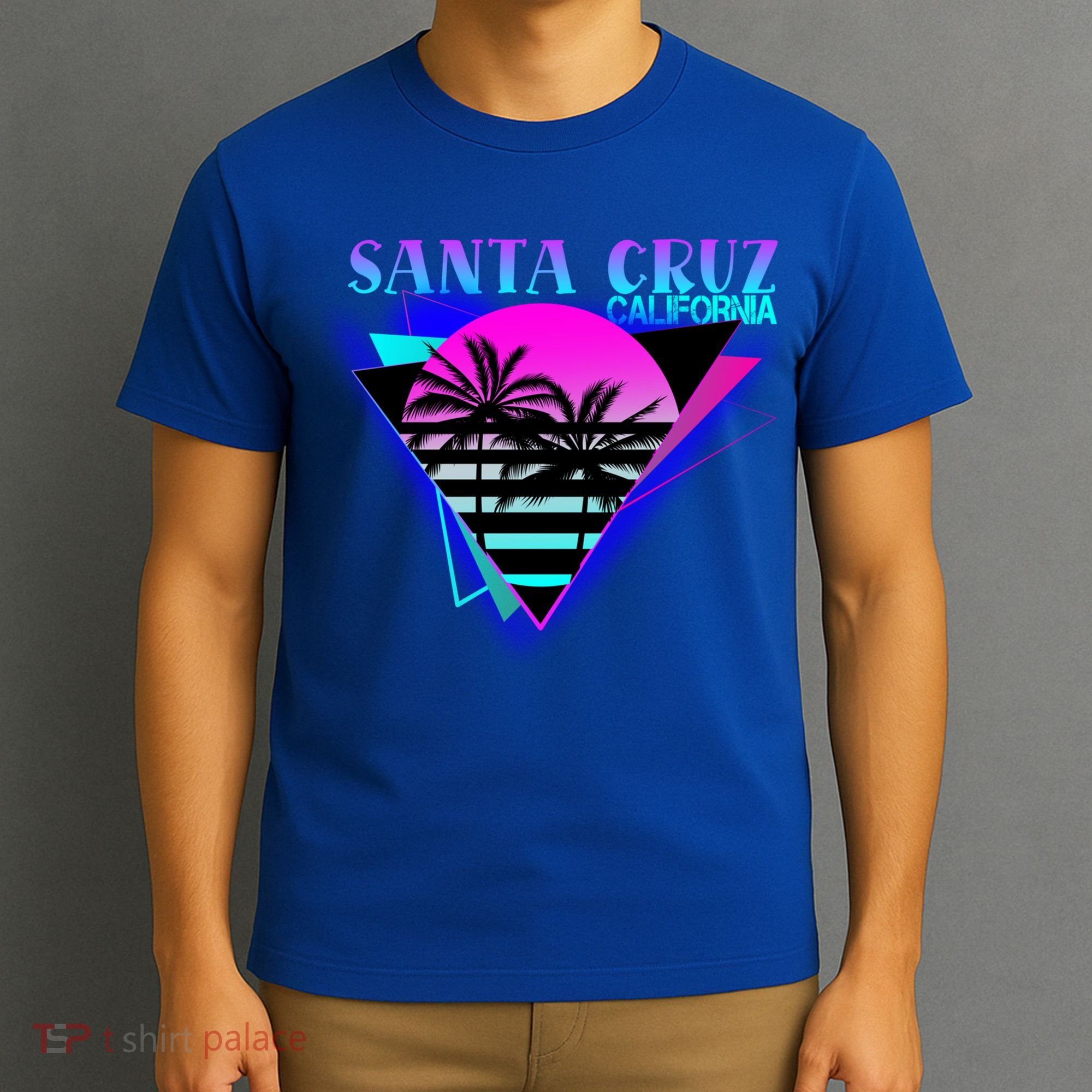 70er 80er In California City Santa Cruz Gift T-Shirt