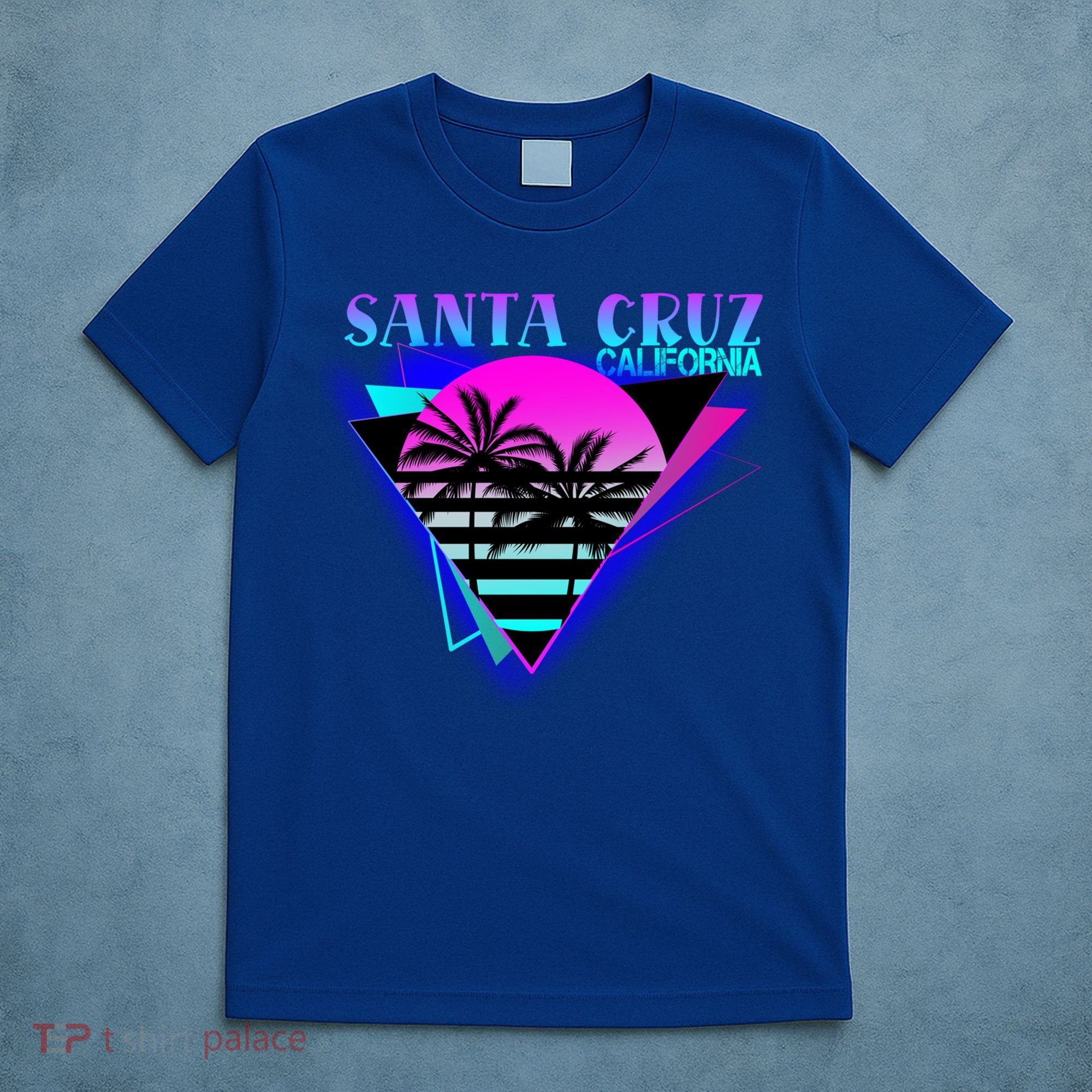 70er 80er In California City Santa Cruz Gift T-Shirt