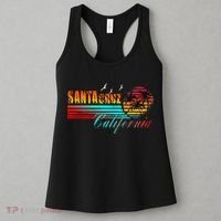 70s 80s In California City Santa Cruz Women's Tank Top thumb 3