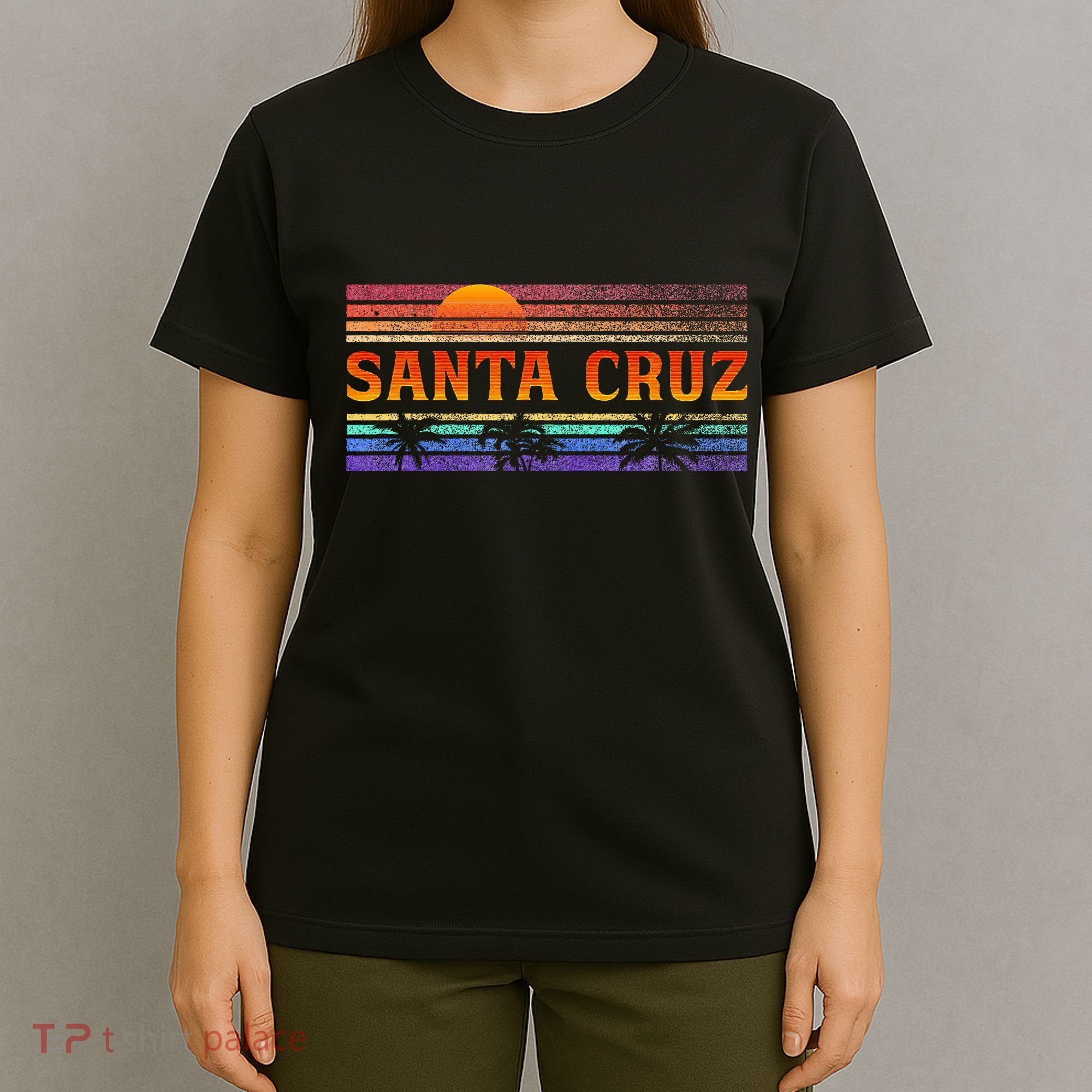 70s 80s In California City Santa Cruz T-Shirt