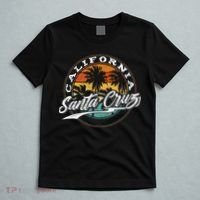 70s 80s In California City Santa Cruz Surfing T-Shirt thumb 5