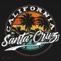 70s 80s In California City Santa Cruz Surfing Women's Hoodie thumb 2