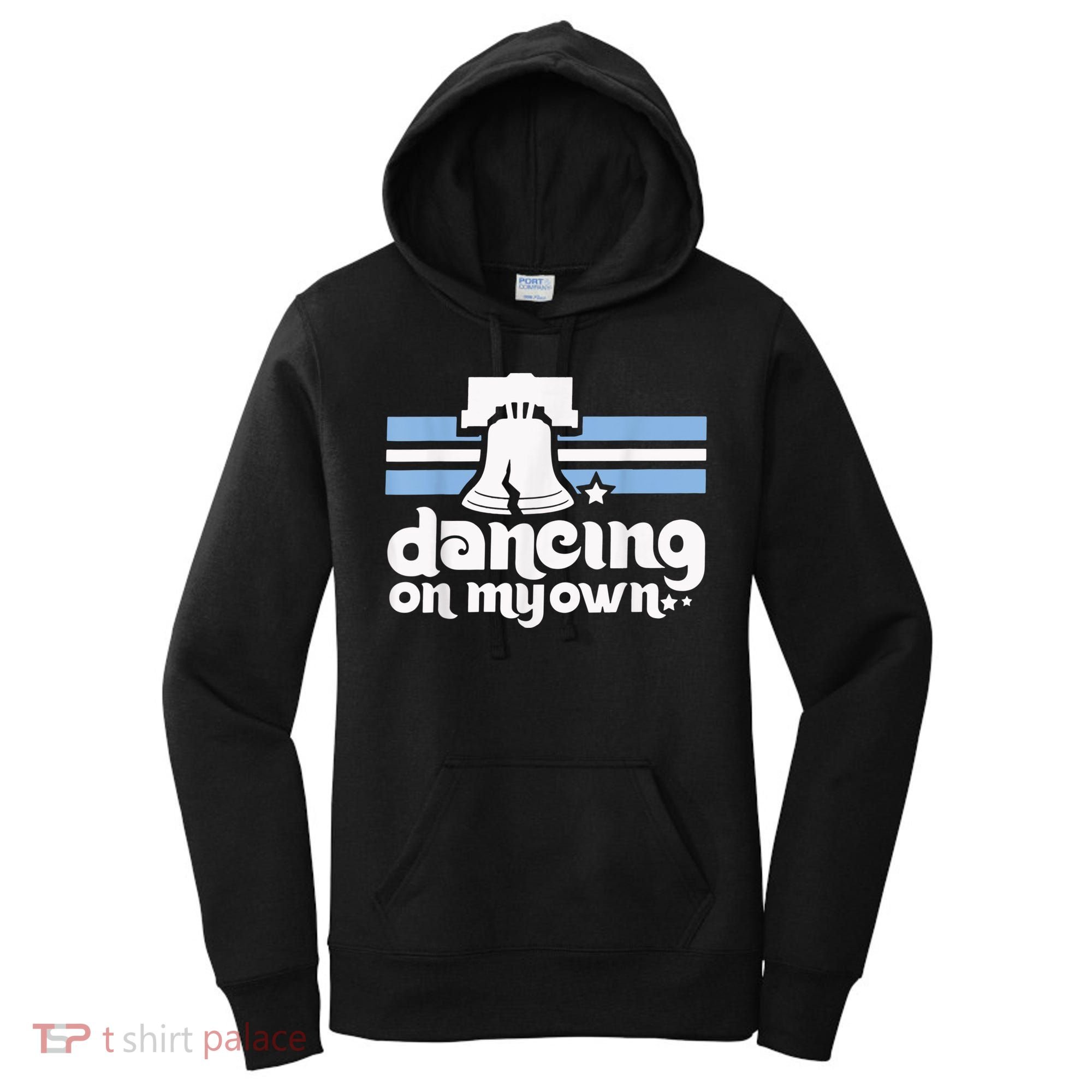 70s 80s Philly Dancing On My Own Philadelphia Baseball Women's Hoodie