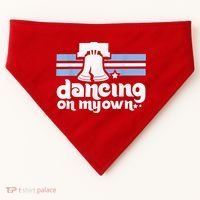 70s 80s Philly Dancing On My Own Philadelphia Baseball USA-Made Doggie Bandana thumb 0