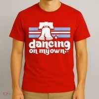 70s 80s Philly Dancing On My Own Philadelphia Baseball T-Shirt thumb 3