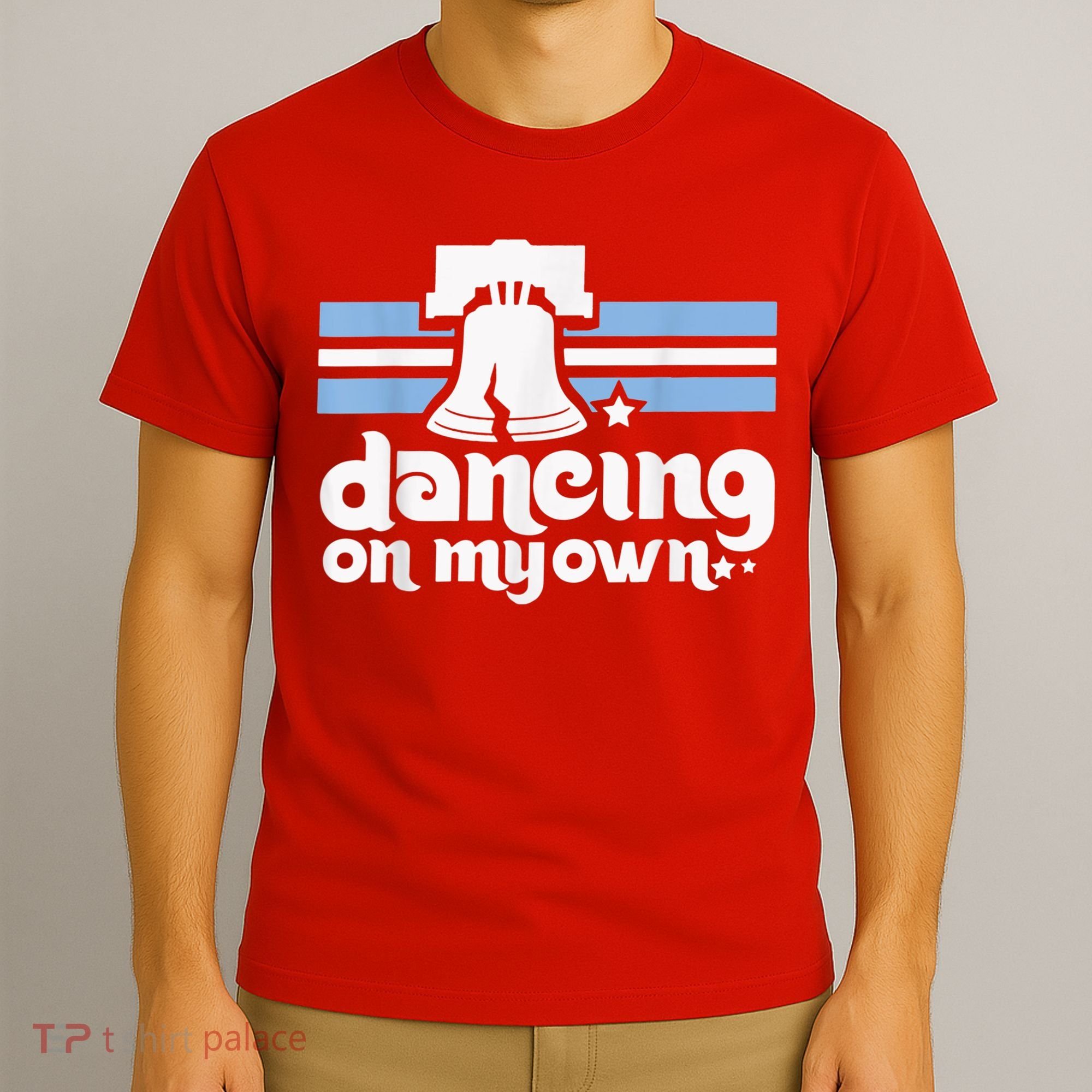 70s 80s Philly Dancing On My Own Philadelphia Baseball T-Shirt