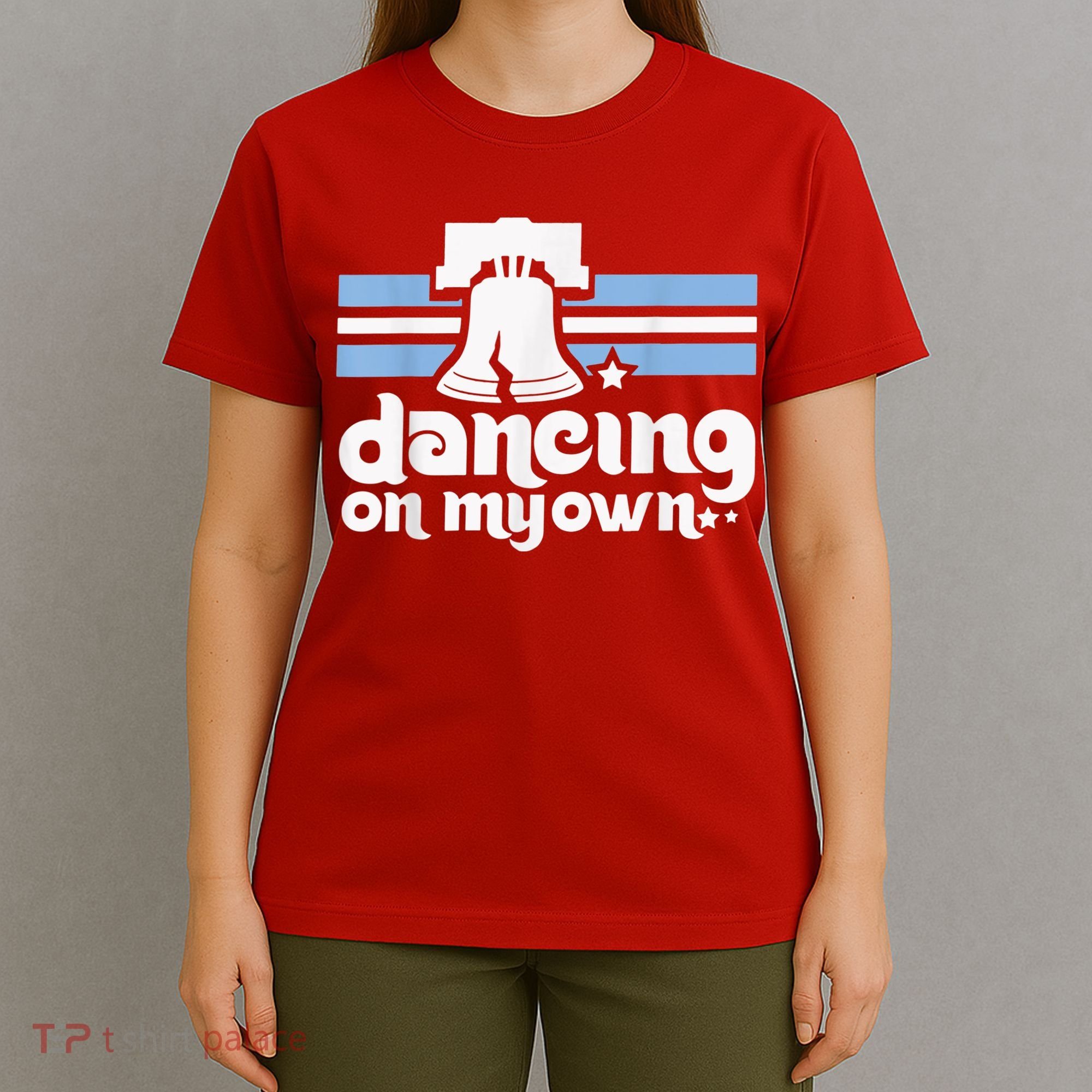 70s 80s Philly Dancing On My Own Philadelphia Baseball T-Shirt