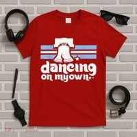 70s 80s Philly Dancing On My Own Philadelphia Baseball T-Shirt thumb 5