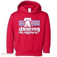 70s 80s Philly Dancing On My Own Philadelphia Baseball Toddler Hoodie thumb 0