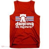70s 80s Philly Dancing On My Own Philadelphia Baseball Tank Top thumb 0